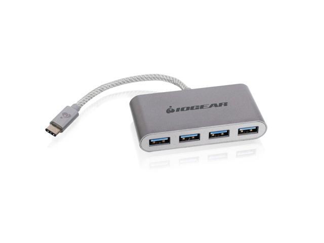 iogear hub-c - usb-c to 4-port usb-a hub, guh3c14