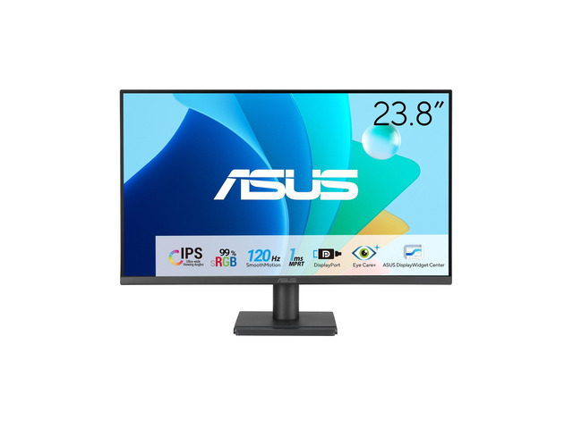 VA249QG 24 Inch 1080P 120Hz Eye Care Gaming Monitor, HDMI, DisplayPort IPS, Full HD, 99% sRGB, VGA, Frameless, Adaptive-Sync, 1ms, Speakers, Low...