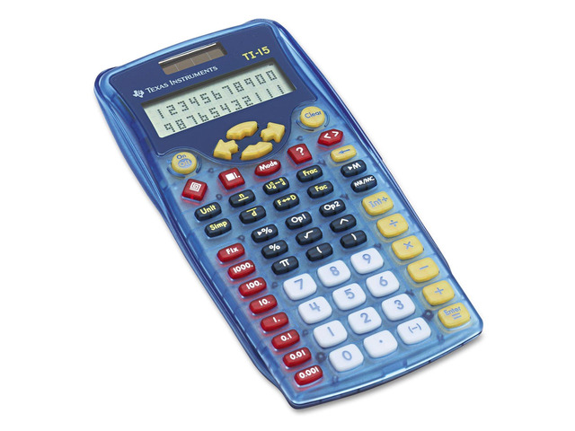 TI-15 Explorer Elementary Calculator