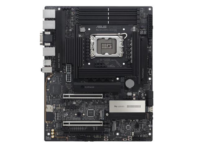ASUS Pro WS Z890-ACE SE Z890 LGA 1851 ATX Motherboard - Intel Core Ultra Series 2 Ready - Advanced AI PC-Ready - PCIe 5.0 DDR5 - 10G & 2.5G LAN -...