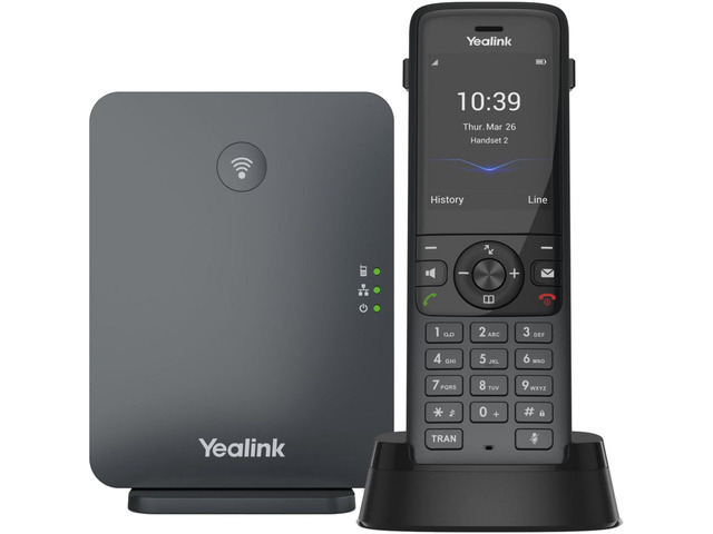 W78P - DECT IP Phone System W78H Handset + W70B Base
