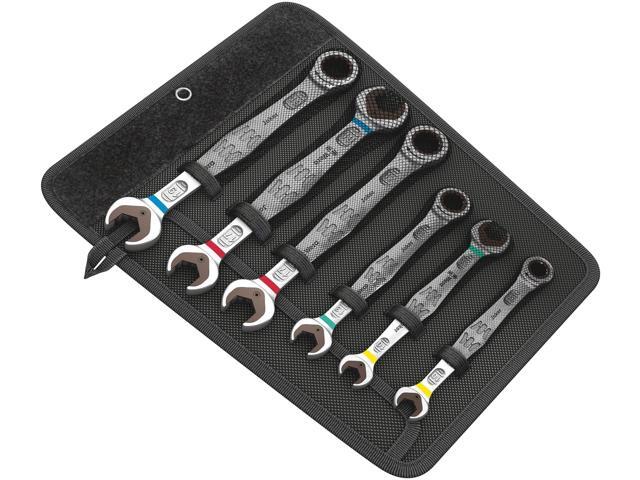 WERA 05020022001 Combination Wrench Set,Metric,6 pcs.