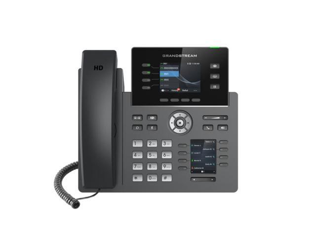 GRP2614 IP Phone 4 Lines, 6 SIP Accounts 2.8-Inch Color Display Dual-Port Gigabit Ethernet with Integrated PoE