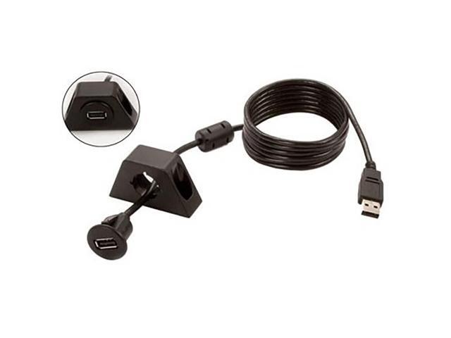 PAC - Universal 6’ Dash Mount USB Adapter - Black - image 12