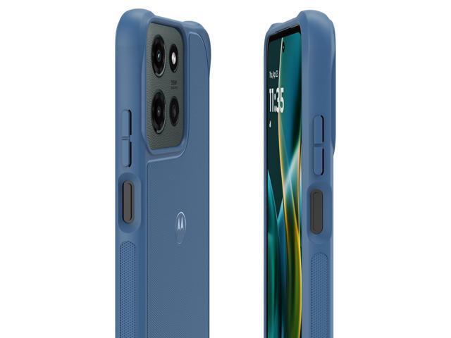 Motorola Moto G (2025) Rugged Protective Case- Dusk Blue - Precision fit, Military Grade Shock Absorbing Cover for Enhanced Phone Grip, Drop...