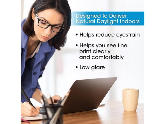 OttLite Recharge LED Desk Lamp with ClearSun LED Technology - Portable, Dimmable & Flexible Gooseneck - Travel-Friendly Task Lamp with Rechargeable...