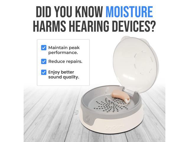 DryDome by Dry & Store Compact Dryer Using Convection Hearing Aid Dehumidifier