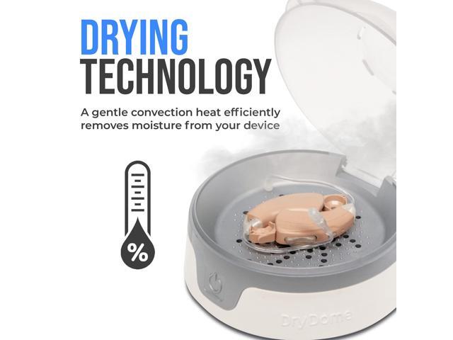 DryDome by Dry & Store Compact Dryer Using Convection Hearing Aid Dehumidifier