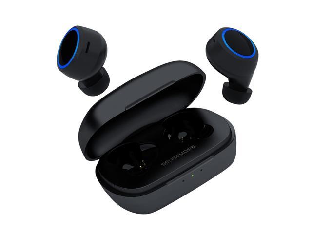 Creative Sensemore Air Lightweight True Wireless Sweatproof in-Ear Headphones with Sensemore Technology, Ambient Mode, Active Noise Cancellation,...