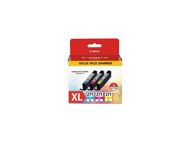 Canon CLI-271 XL High Yield Ink Cartridge - Combo Pack - Cyan/Magenta/Yellow