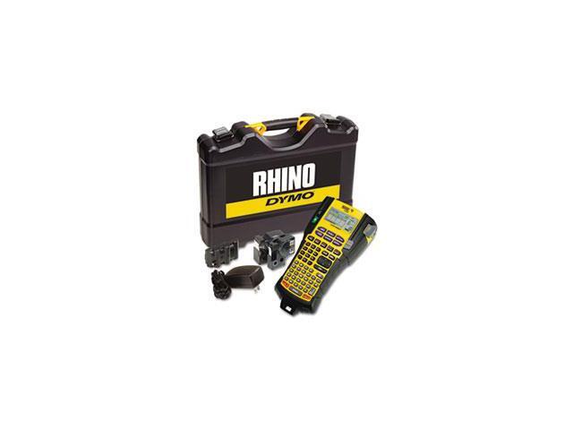 Rhino 5200 Industrial Label Maker Kit, 5 Lines, 6-1/10W X 11-2/9D X 3-