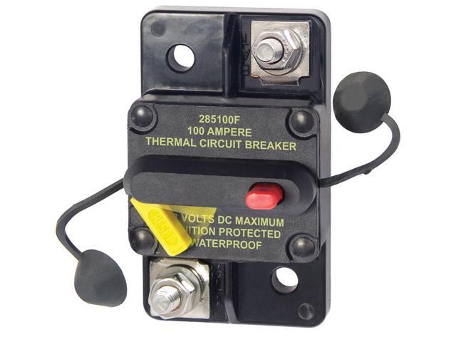 Blue Sea 7187 100 Amp Circuit Breaker Surface Mt 285 Series