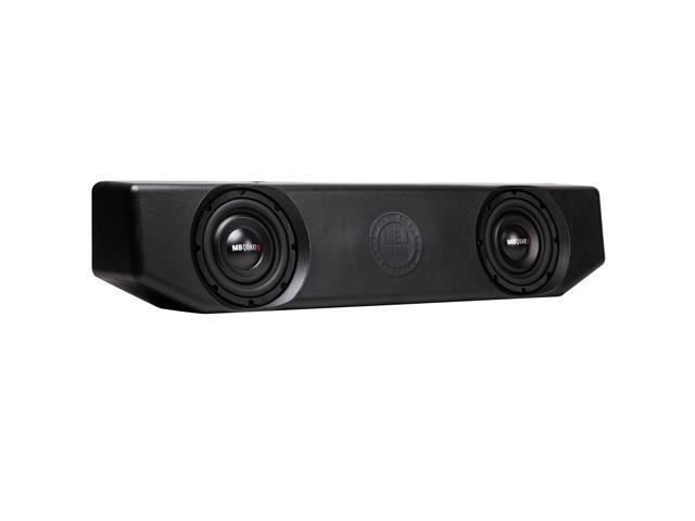 MB Quart - Jeep JT Gladiator Tuned 8" Dual-Voice-Coil 2-Ohm Subwoofer with Enclosure - Black - image 12