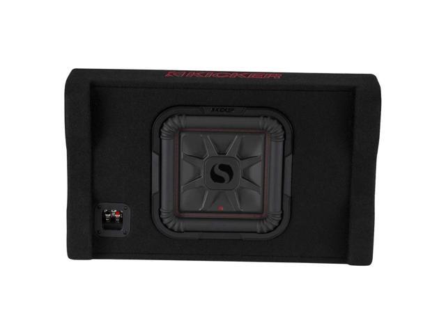 KICKER - L7T 10" 2-Ohm Down-Firing Enclosure Subwoofer - Black - image 5