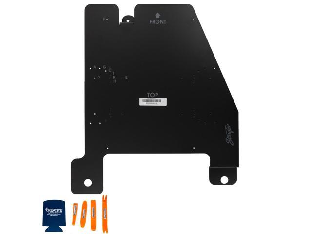 AudioControl - 10” Single-Voice-Coil 2-Ohm Loaded Subwoofer Enclosure - Black - image 3