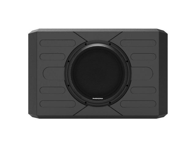 AudioControl - 12” Single-Voice-Coil 2-Ohm Loaded Subwoofer Enclosure - Black - image 10