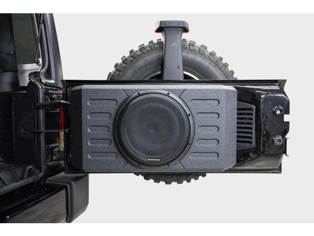 AudioControl - 12” Single-Voice-Coil 2-Ohm Loaded Subwoofer Enclosure - Black - image 11