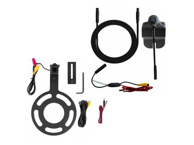 Echomaster BSCKITJL JL Blind Spot Side View Dual Camera Kit and PCAM-JP3 Spare Tire Mount Camera Compatible with 2018 And Up Wrangler JL And...