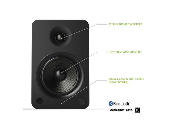 Kanto Living YU6 2-Way Powered Bookshelf Speakers (Pair Onyx) - image 12