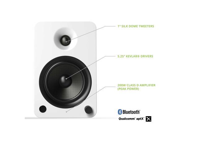 Kanto Living YU6 2-Way Powered Bookshelf Speakers (Pair Pure) - image 11