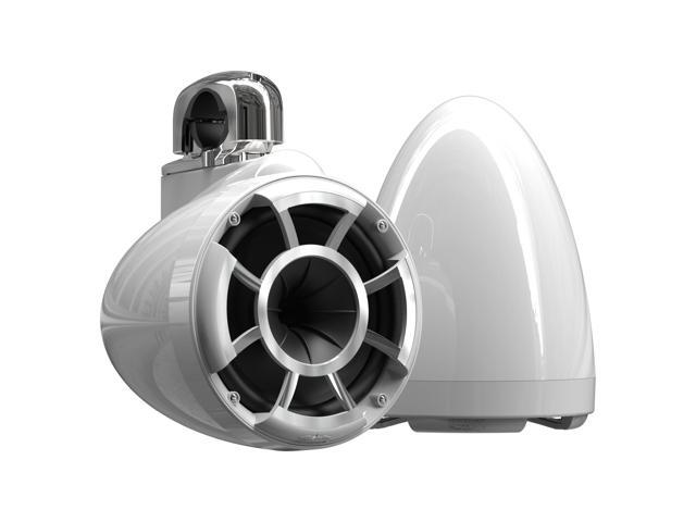 Wet Sounds REV 8 Fixed Clamp Tower Speakers - White (Pair)