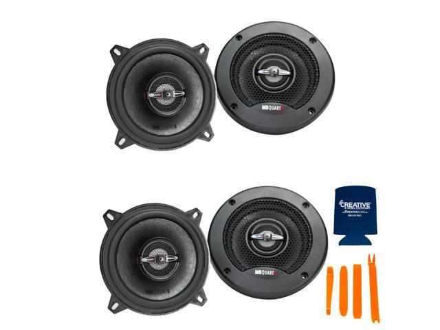 MB Quart - 2-Pairs of Premium PK1-113 5.25' Coaxial Speakers
