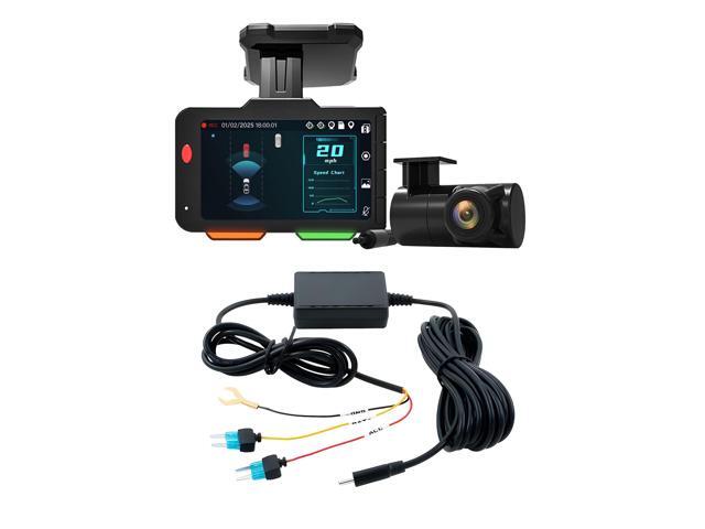 VOXX ADSA ACADC5 AI Dash Cam with VOXX ADSA ACADCHW Hardwire Harness for ACADC5 - required for Parking Mode