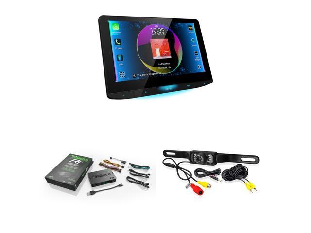 JVC 10.1 DIGITAL MEDIA RECEIVER APPLE CARPLAY,ANDROID AUTO (WIRELESS AND WIRED) BACKUP CAMERA AND SATELLITE RADIO COMPATIBLE + BACK UP CAMERA W/...