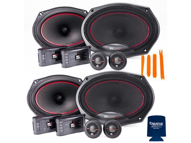 MB Quart - 2-Pairs of Reference RS1-269 6x9' Component Systems