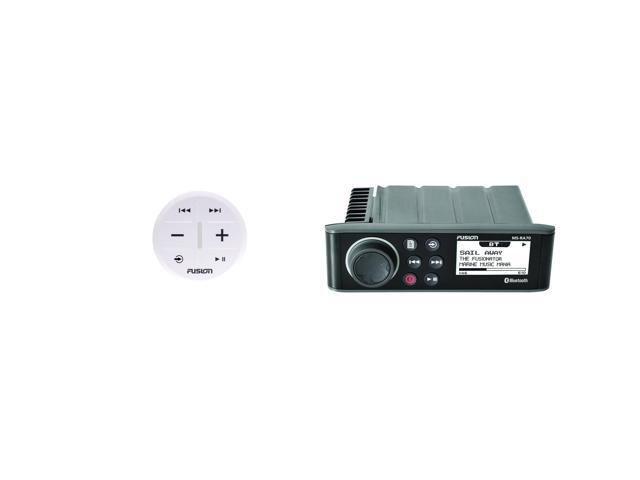 Fusion Entertainment MS-RA70 Marine Entertainment System with Bluetooth With Fusion MS-ARX70W ANT Wireless Stereo Remote - White