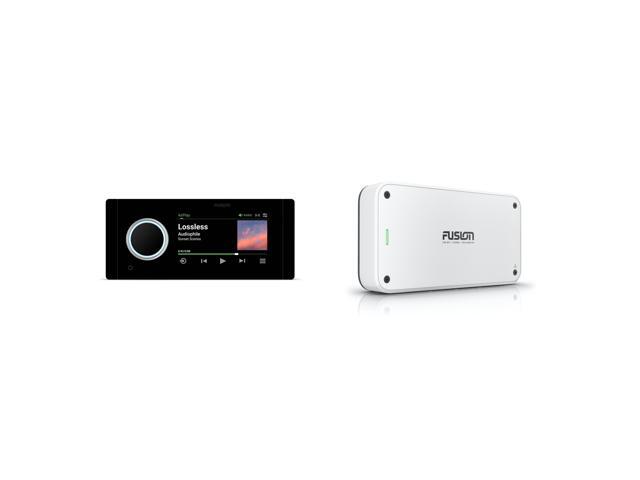 Fusion MS-RA800 Apollo Marine Entertainment System With Fusion MS-AP82400 Apollo 8 Channel Marine Amplifier