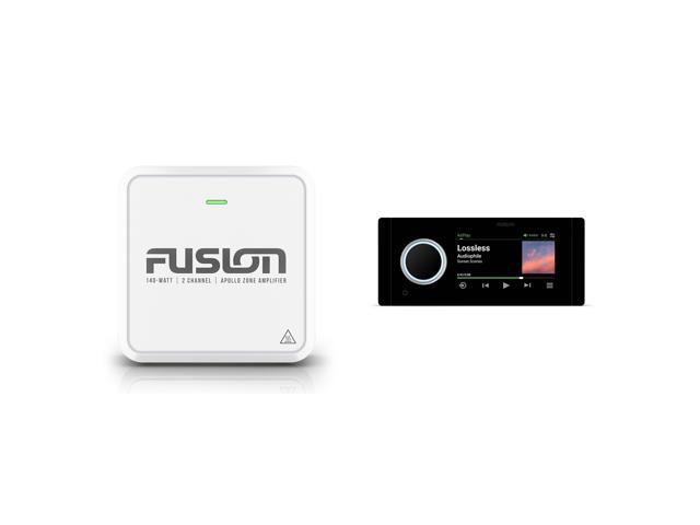 Fusion Apollo MS-RA800 Marine Stereo & AP-DA214 Mono Amp Bundle