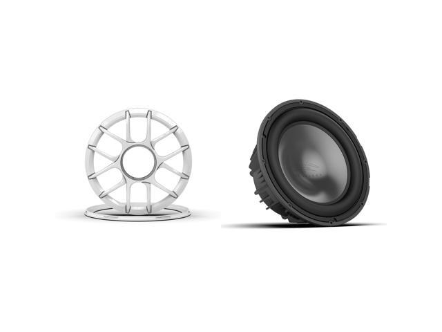 Wet Sounds REVO 12 FA S4 V3 - REVO Series 12' Free Air 4 Ohm V3 Subwoofer, Black and Wet Sounds REVO 12 ADP XZ-W Grille Kit 12 Revo Sub Grille Kit...