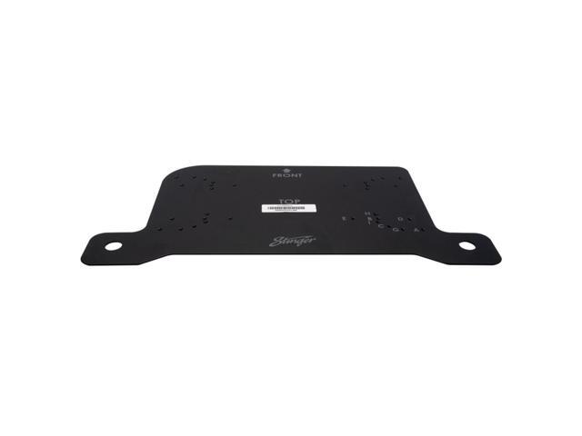 Stinger - Passenger Side Under-Seat Amplifier Mounting Bracket for Select Jeep Wrangler JL and Gladiator JT Vehicles - Black - image 3