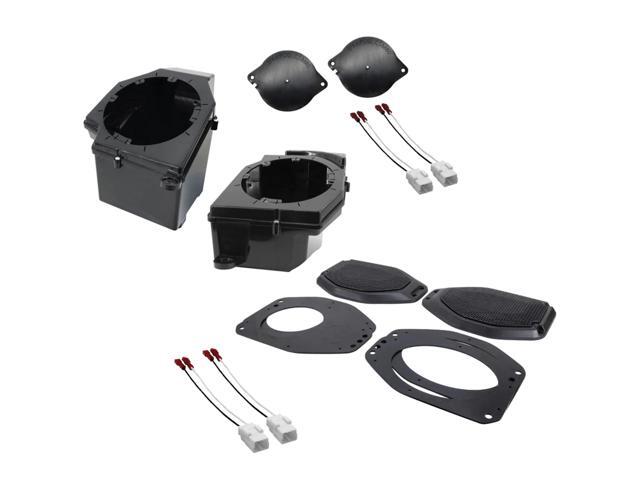 Stinger STXJLPOD and STXJLSBA Dash and Sound Bar Speaker Adapter Bundle Compatible with 2018-2022 Wrangler JL & 2020-2022 Gladiator JT