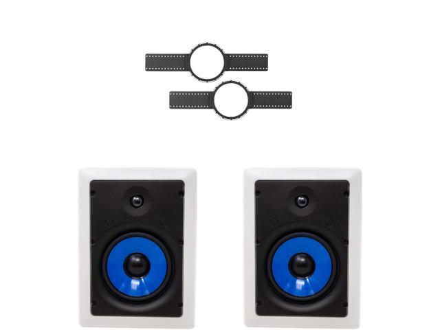 2-Legrand HT5651 5000 Series 6.5' In-Wall Speaker (Sold Individually) + INSTALL KIT (PRE CONSTRUCTION BRACKET)
