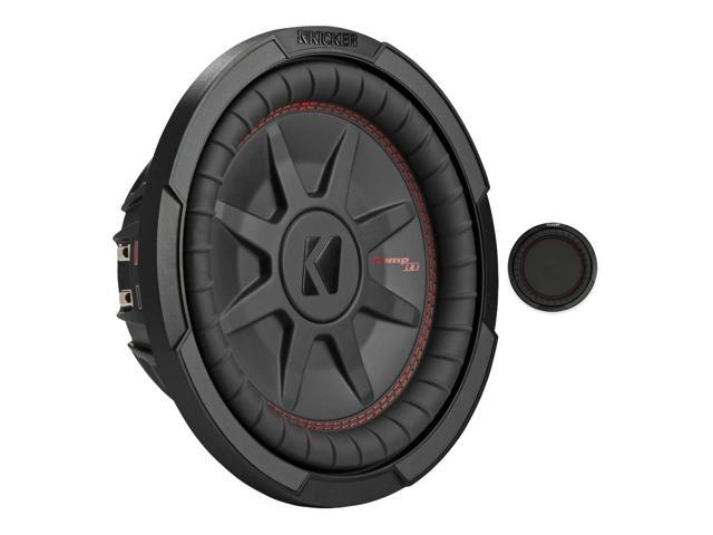 Kicker 48CWRT102 CompRT 10in Sub 47KBRW10 Passive Radiator Bundle