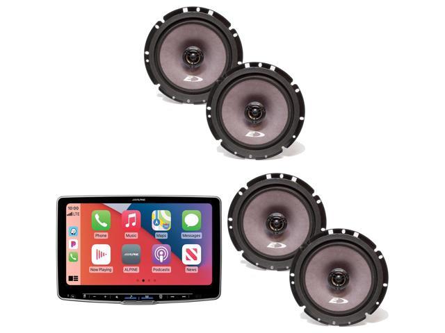 Alpine ILX-F511 11' Multimedia Receiver + 2 Pairs Alpine SXE-1726S 6.5