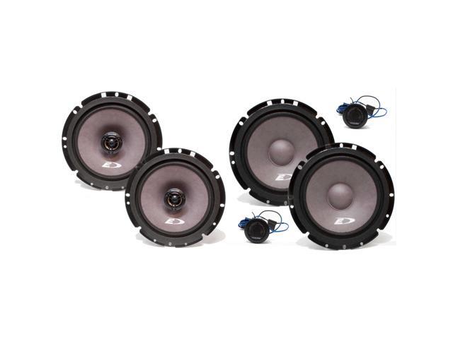 Alpine SXE-1751S 6.5' 220w Component+6.5' 220w 2-Way Car Audio Coaxial Speakers
