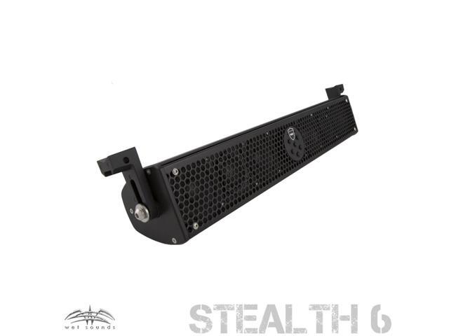 Wet Sounds Package - Black Stealth 10 Ultra HD Sound Bar w/ Remote and AS-8 8  350 Watt Powered Stealth Subwoofer - image 2