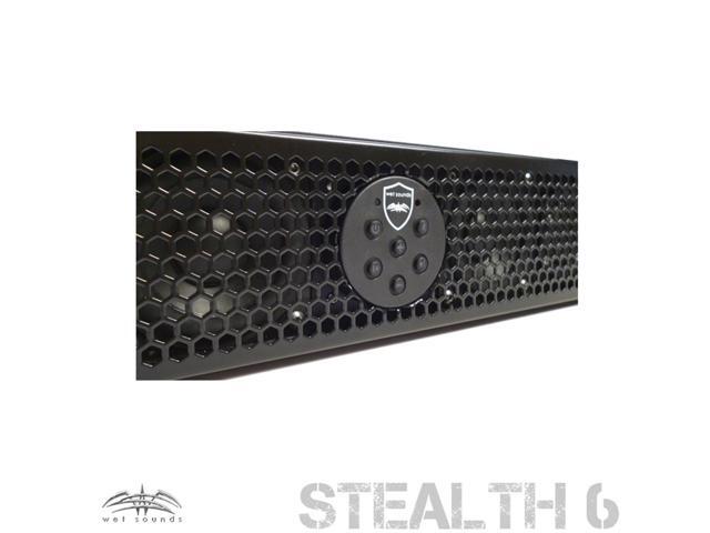 Wet Sounds Package - Black Stealth 10 Ultra HD Sound Bar w/ Remote and AS-8 8  350 Watt Powered Stealth Subwoofer - image 4