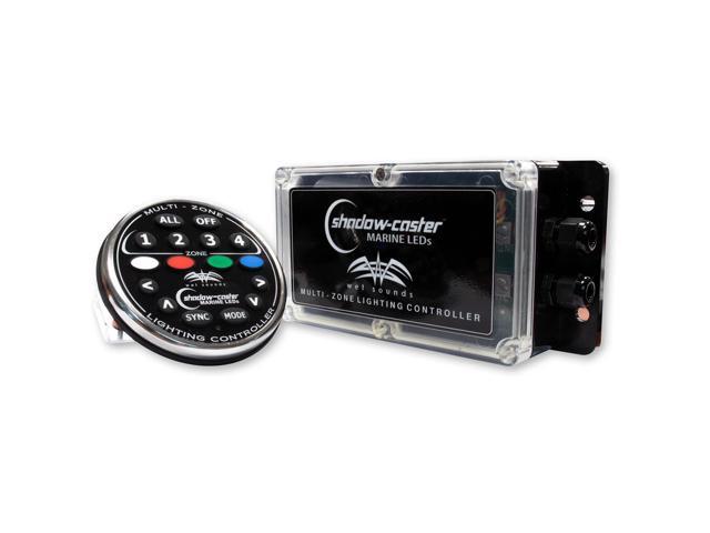Wet Sounds WS-4Z-RGB-KIT Shadow Caster 4-Zone RGB lighting Controller and Remote
