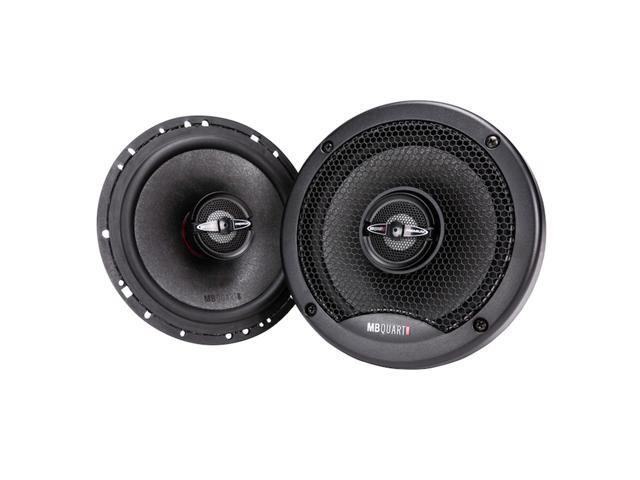 MB Quart - Premium 6-1/2" 2-Way Car Speakers with Aerated Paper Cones (Pair) - Black - image 2
