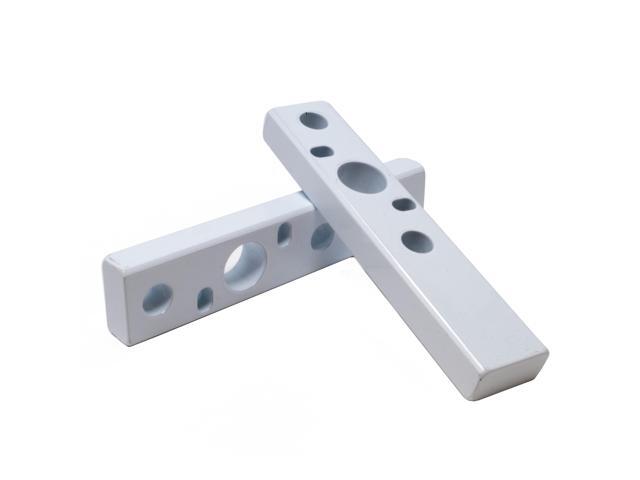 Wet Sounds ADP-SPACER-X-W White Spacer Bars X-Mount REV and ICON Series Speakers (Pair)