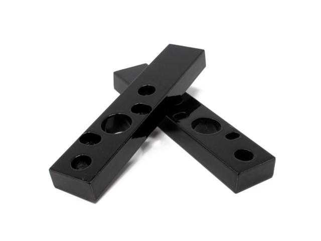 Wet Sounds ADP-SPACER-X-B Black Spacer Bars X-Mount REV and ICON Series Speakers (Pair)