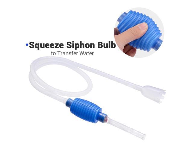 Yescom Aquarium Vacuum Cleaner Siphon Gravel Cleaner Water Changer Fish Tank