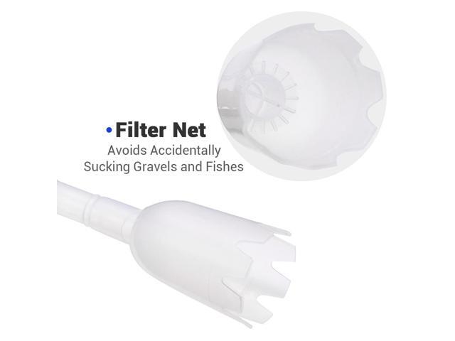 Yescom Aquarium Vacuum Cleaner Siphon Gravel Cleaner Water Changer Fish Tank