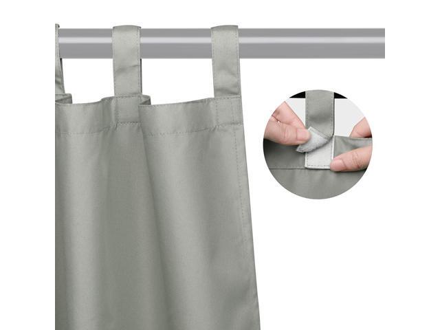 Yescom 54'x96' Outdoor Curtain Tab Top Drape UV30+ Pergola Porch Cabana Garden 1 Piece