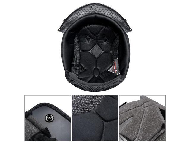 AHR Replacement Top Liner and Cheek Pads Kit for RUN-M1 Size L