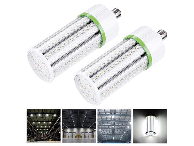 Yescom 60W LED Corn Light Bulb 5000K Daylight White E26 Garage Factory Warehouse 2 Pack